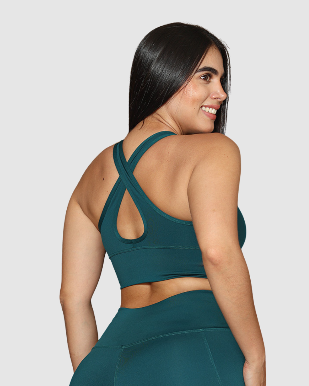 Top Olímpico Cruzado Semi-Supplex