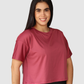 Camisa  Corta Oversize Mujer