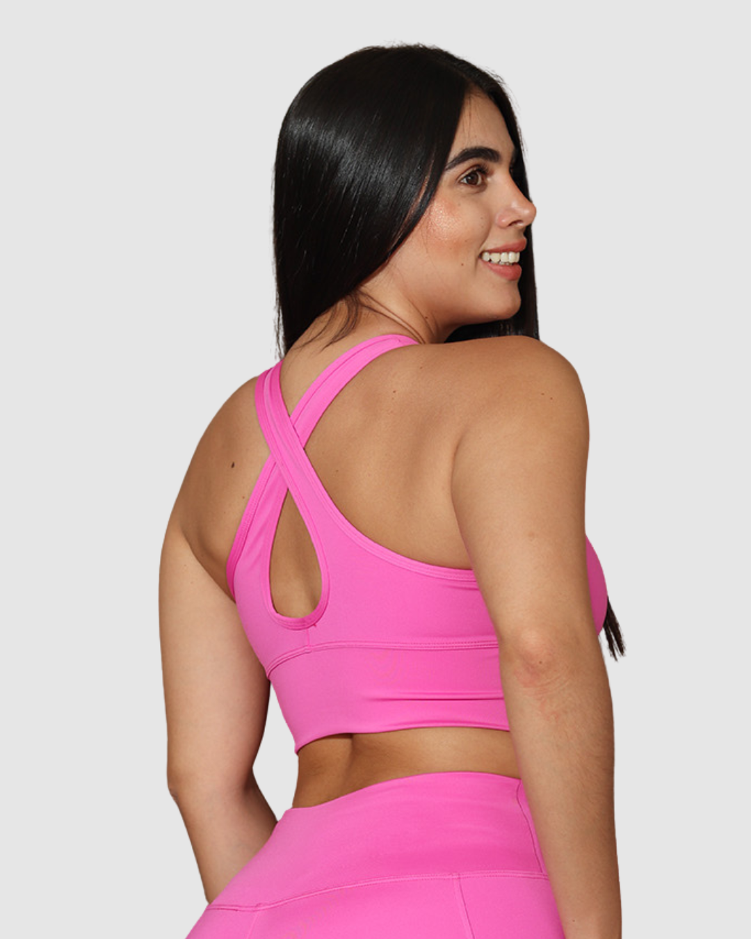 Top Olímpico Cruzado Semi-Supplex