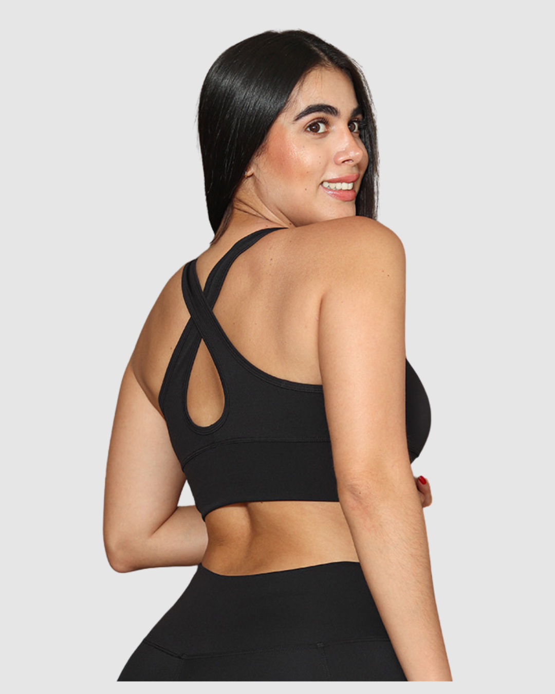 Top Olímpico Cruzado Semi-Supplex
