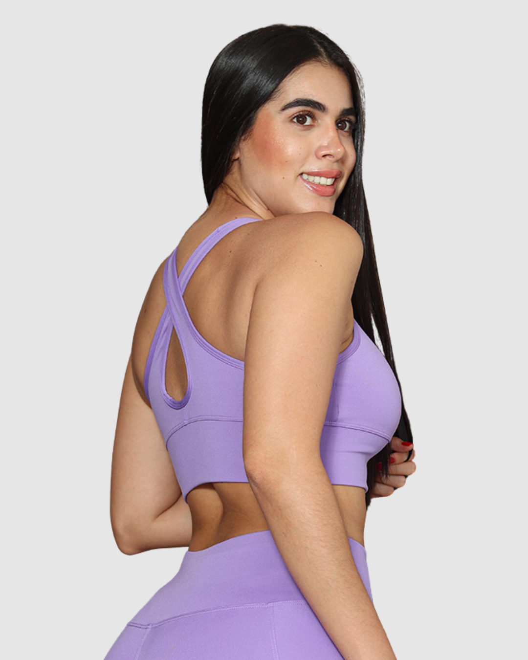 Top Olímpico Cruzado Semi-Supplex
