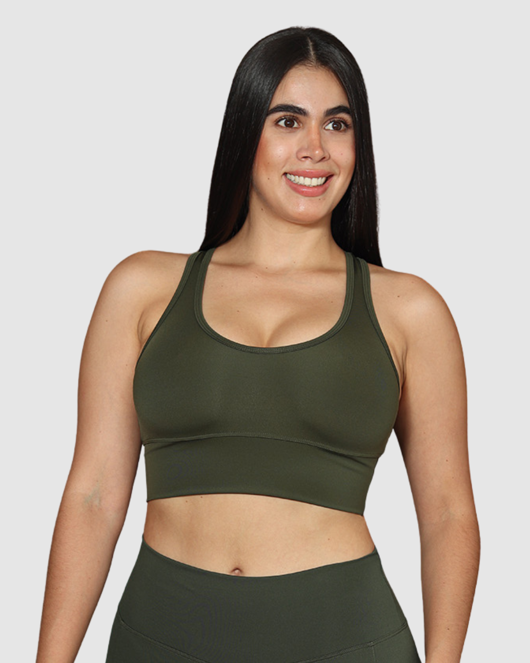 Top Olímpico Cruzado Semi-Supplex