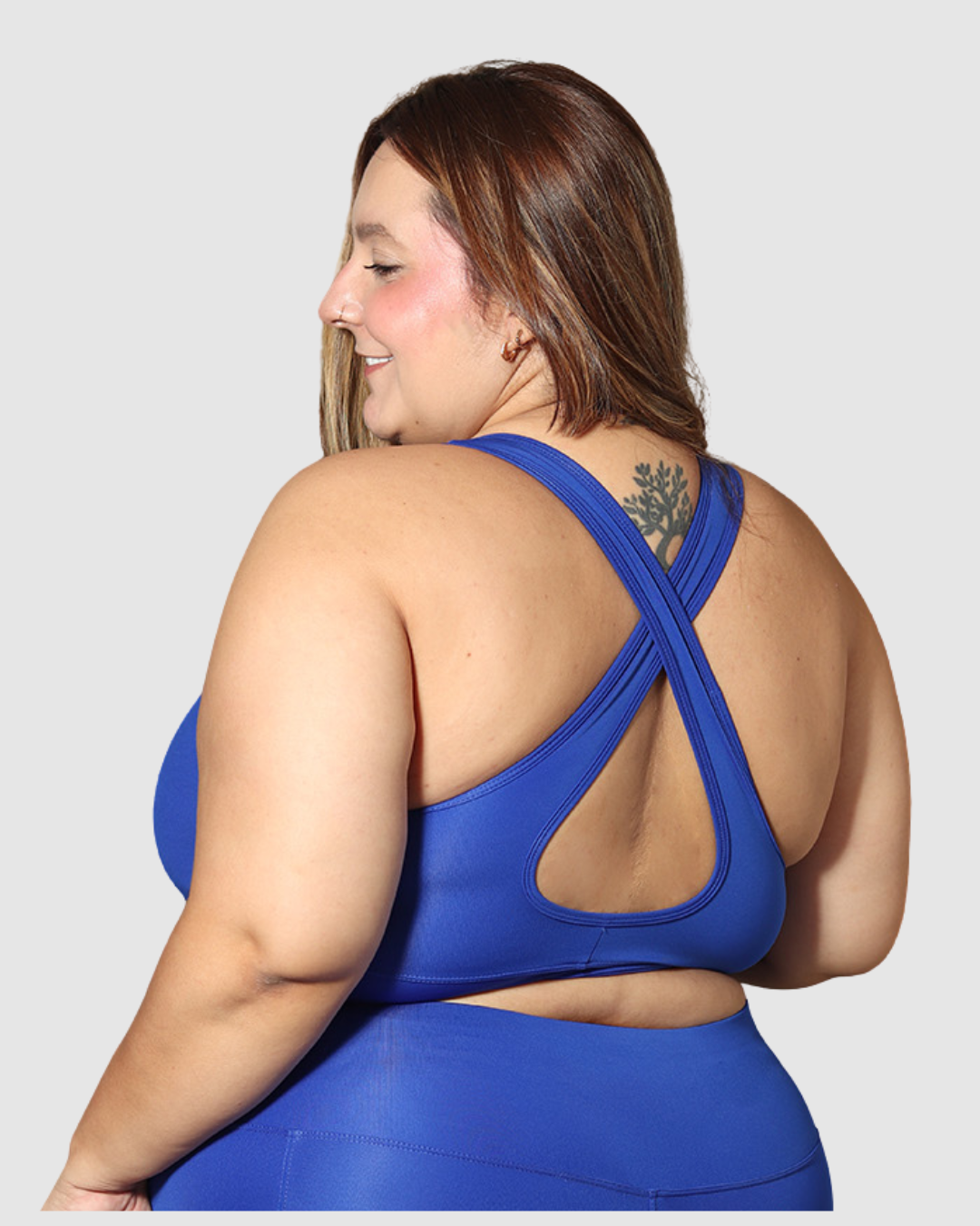Top Olímpico Cruzado Semi-Supplex