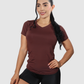 Camiseta Deportiva Dama Cuello v Tela Fria