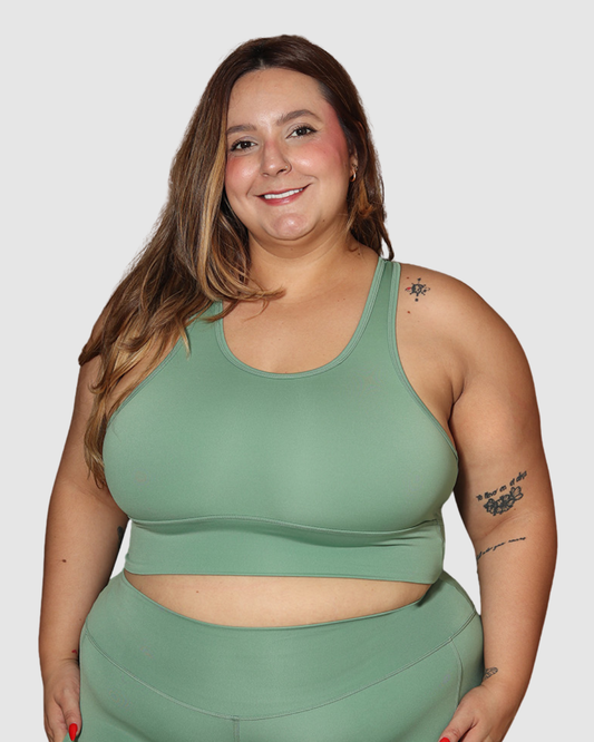 Top Olímpico Cruzado Semi-Supplex