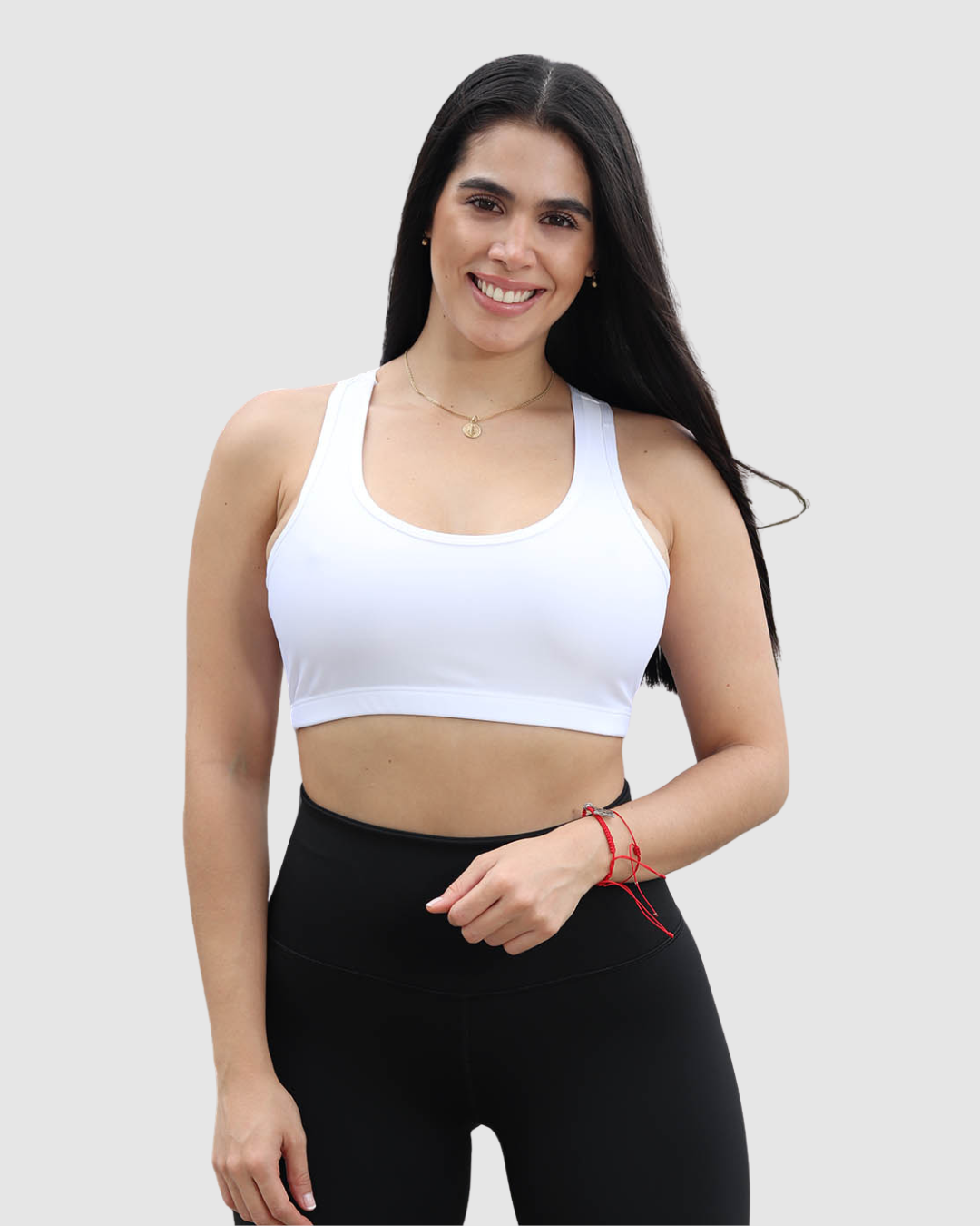 Top Unicolor Esqueleto  con forro en Tela Nylon