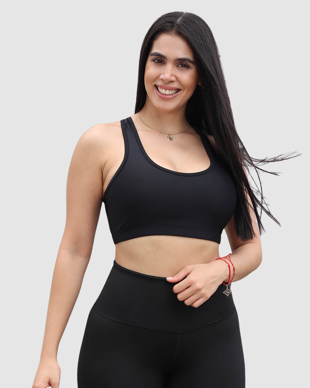 Top Unicolor Esqueleto  con forro en Tela Nylon