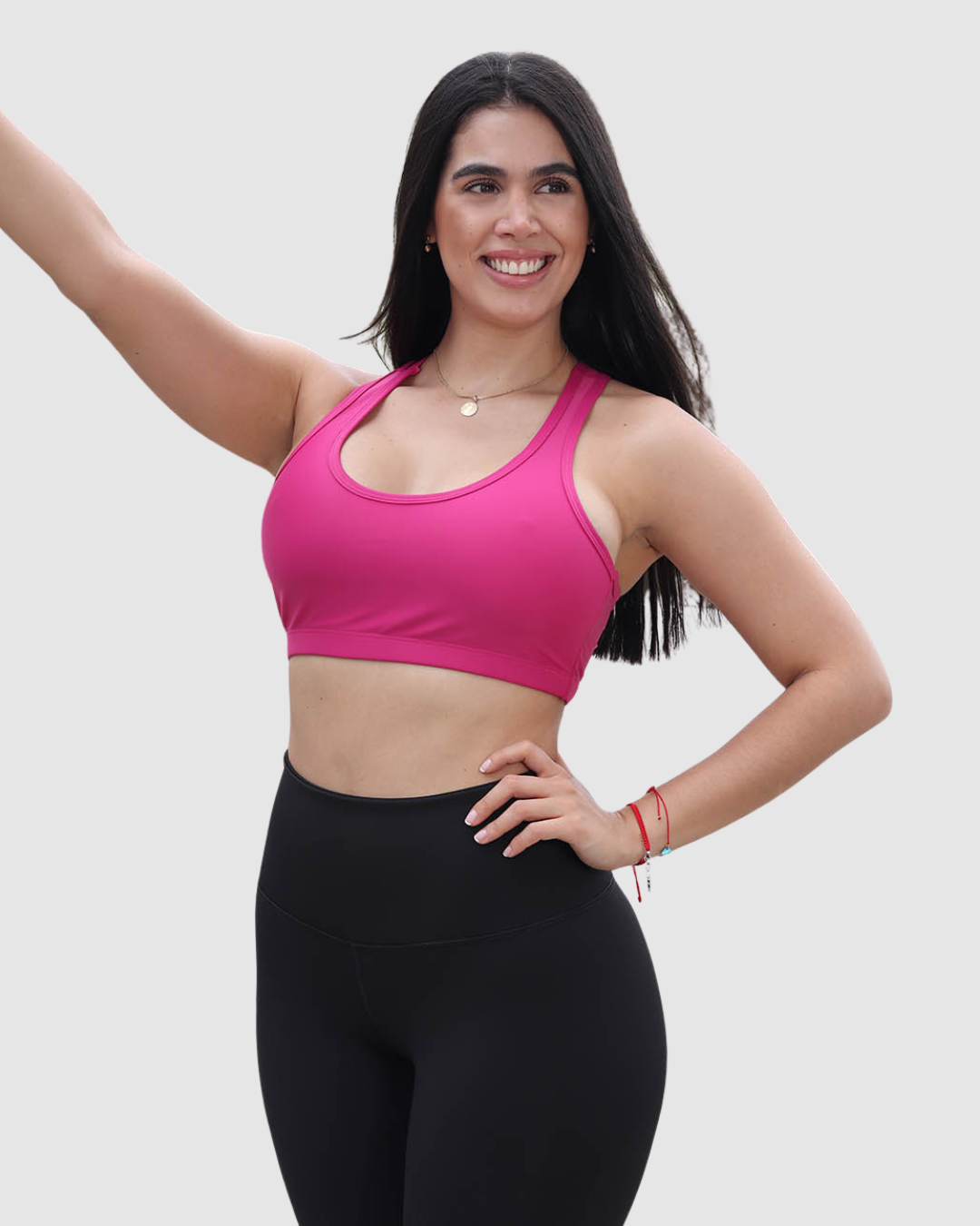 Top Unicolor Esqueleto  con forro en Tela Nylon
