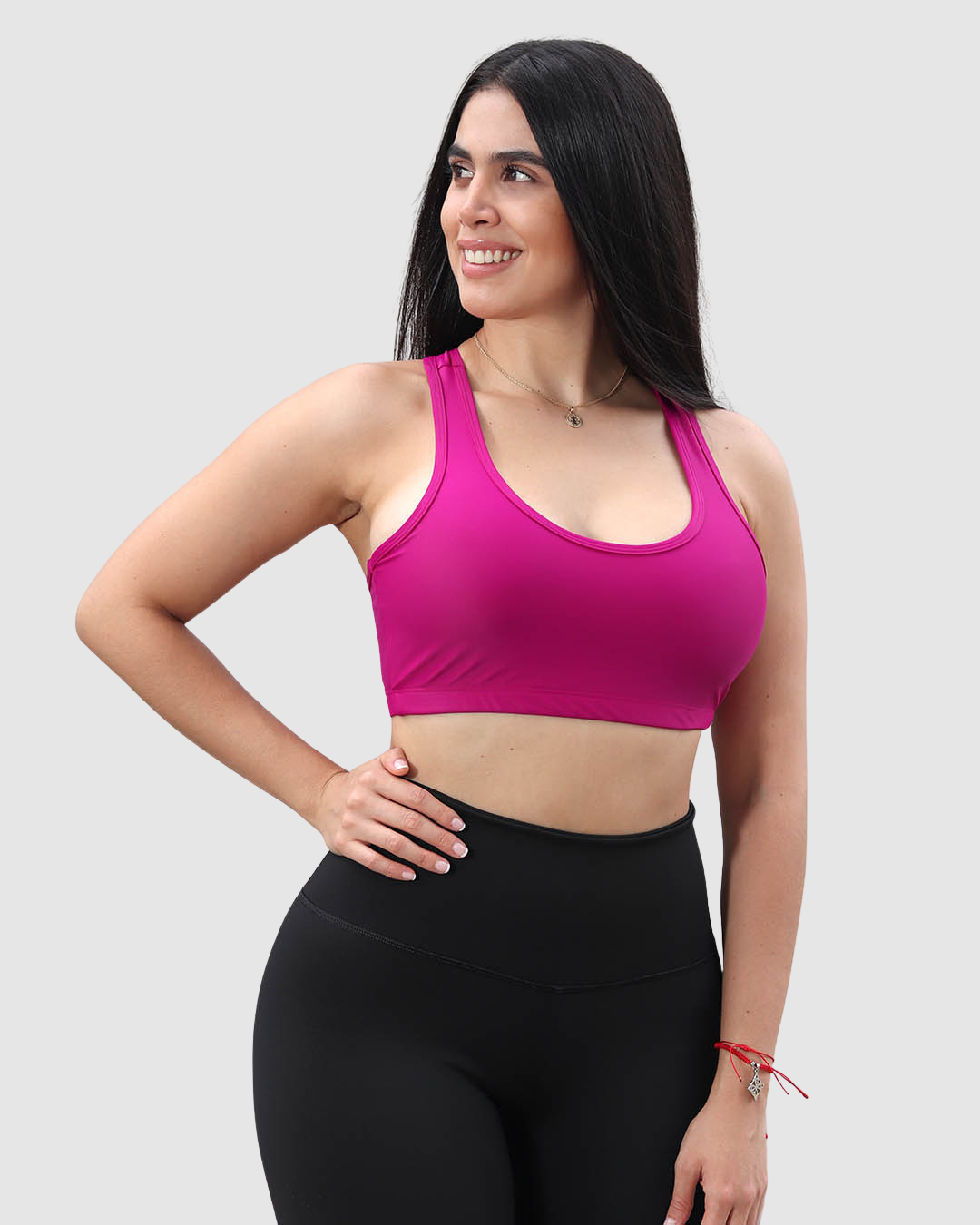 Top Unicolor Esqueleto  con forro en Tela Nylon
