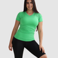 Camiseta Deportiva Dama Cuello v Tela Fria