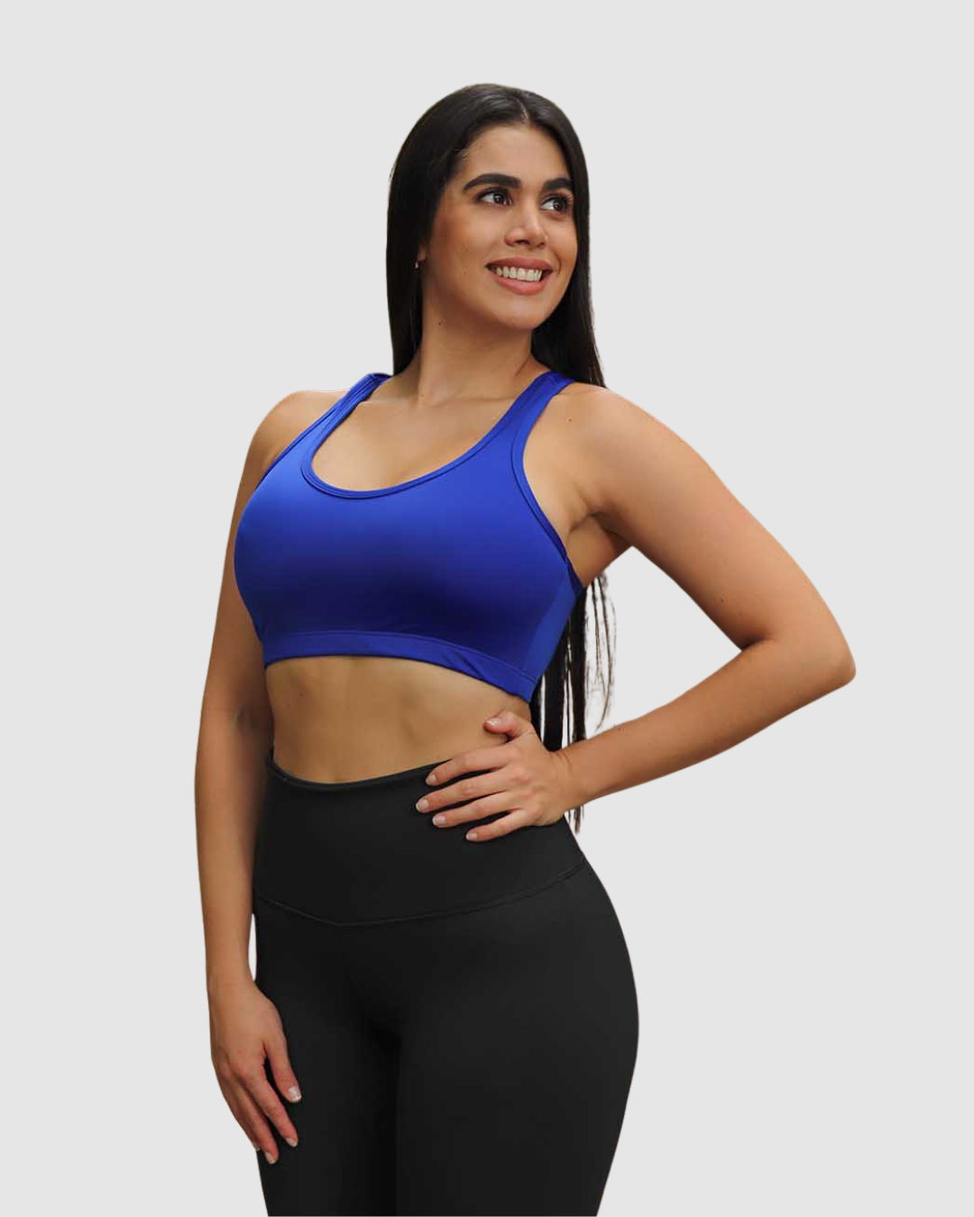 Top Unicolor Esqueleto  con forro en Tela Nylon