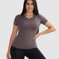 Camiseta Deportiva Dama Cuello v Tela Fria