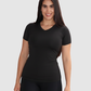 Camiseta Deportiva Dama Cuello v Tela Fria