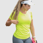 Camiseta Deportiva Dama Cuello v Tela Fria