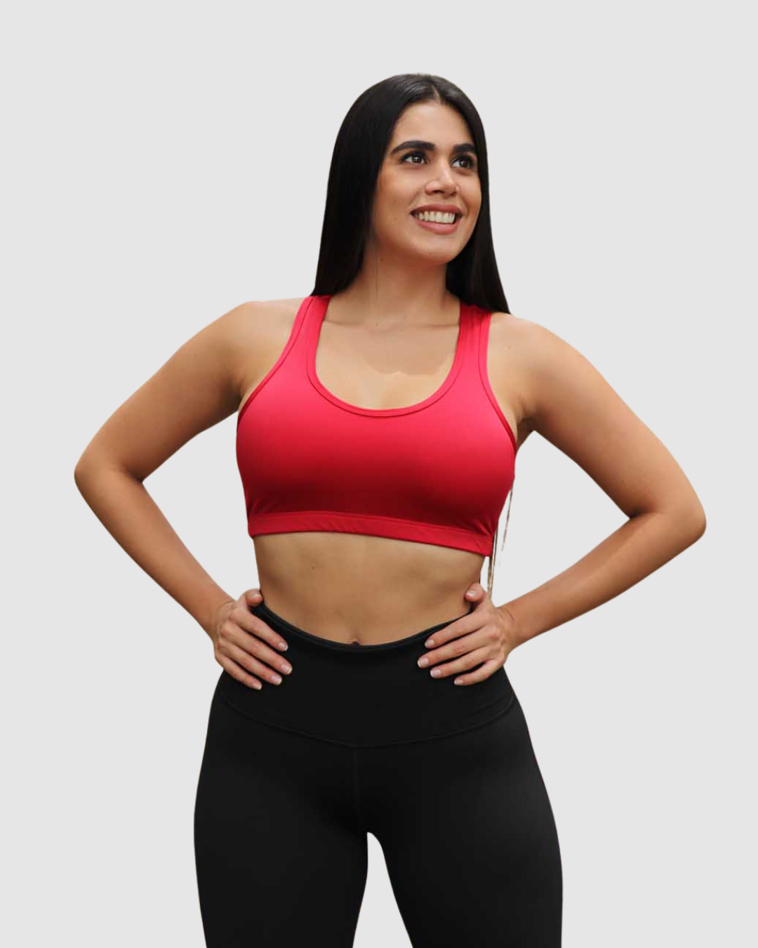 Top Unicolor Esqueleto  con forro en Tela Nylon