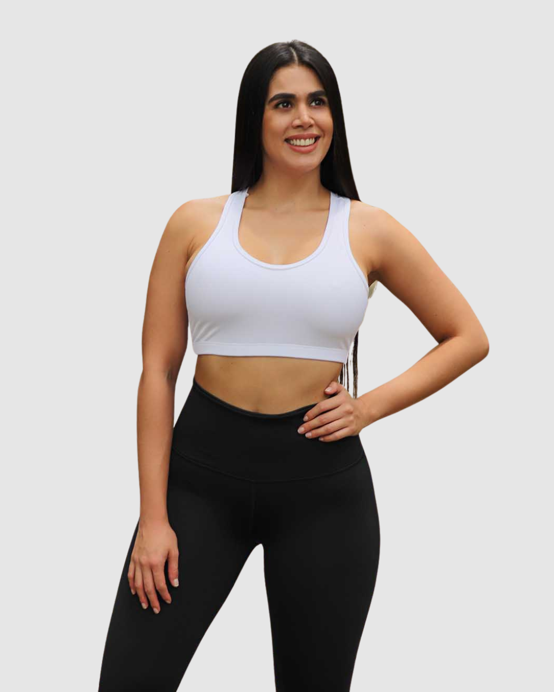 Top Unicolor Esqueleto  con forro en Tela Nylon