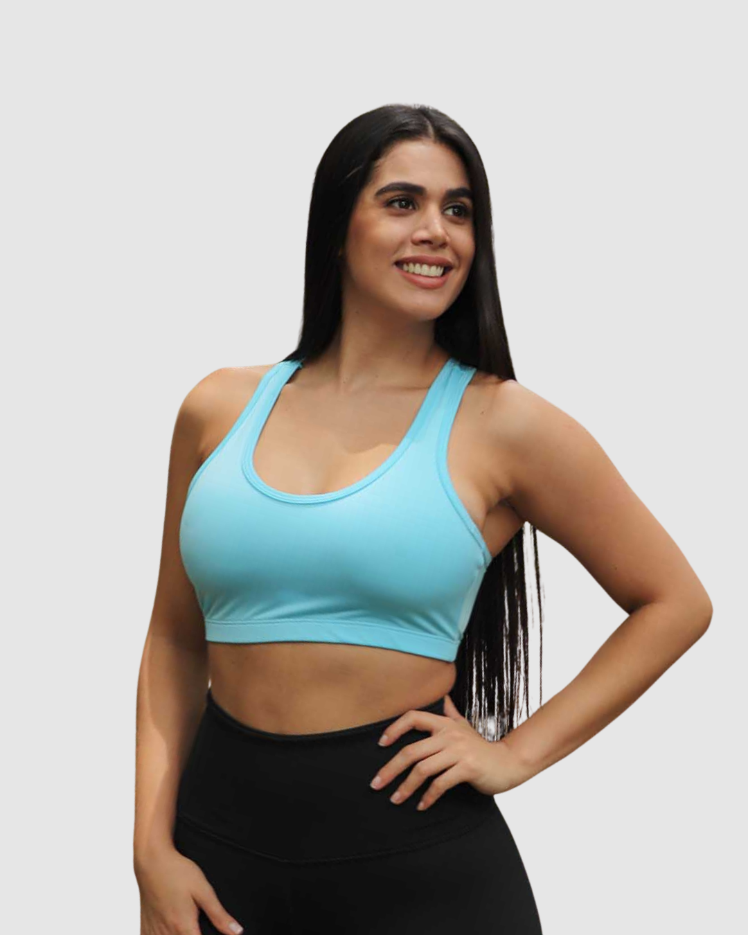 Top Unicolor Esqueleto  con forro en Tela Nylon