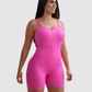 Enterizo Corto Push Up Efecto Levanta Cola y Cierre en Busto