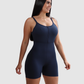 Enterizo Corto Push Up Efecto Levanta Cola y Cierre en Busto