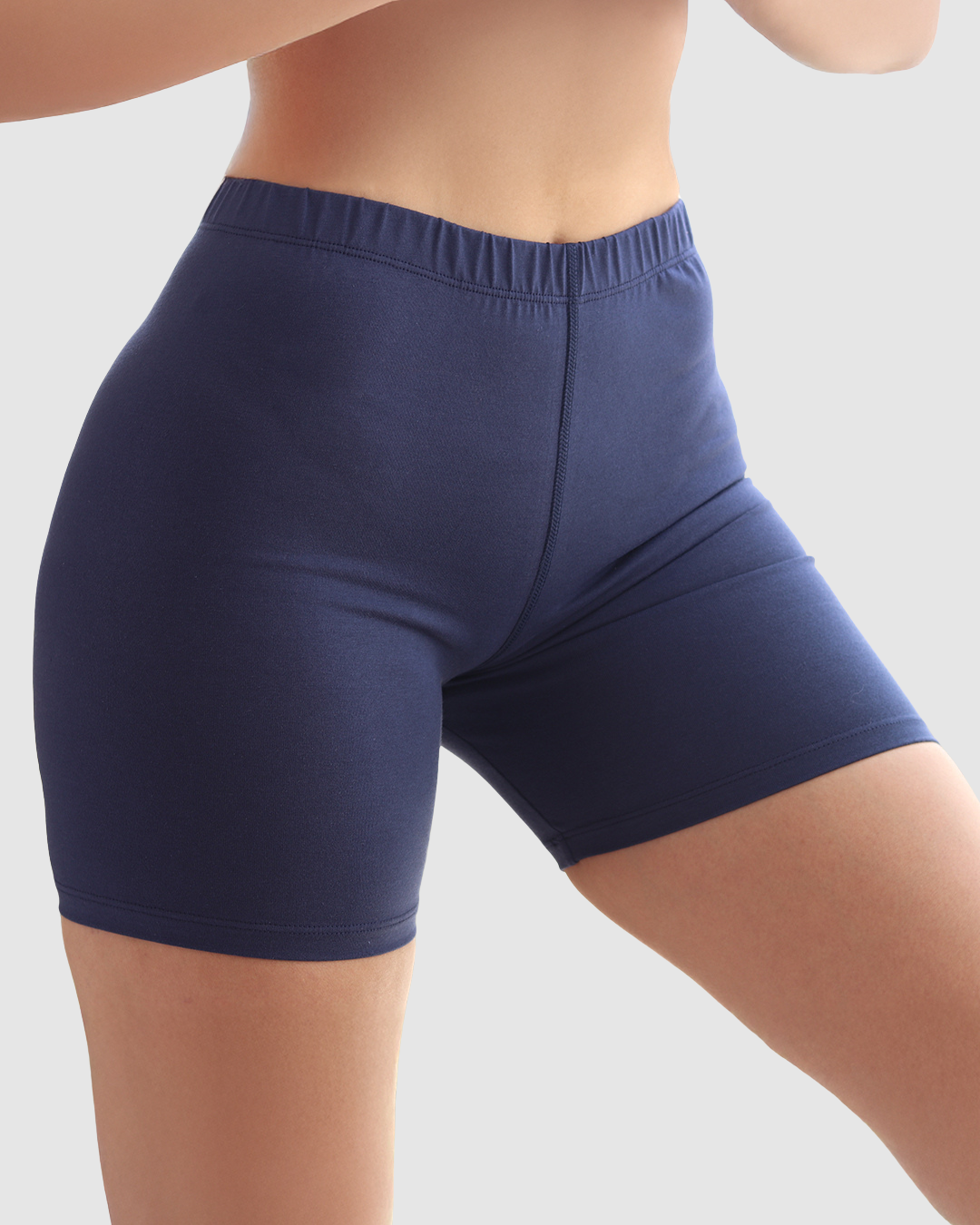 Short Bicicletero Resorte Dama Tela Algodón