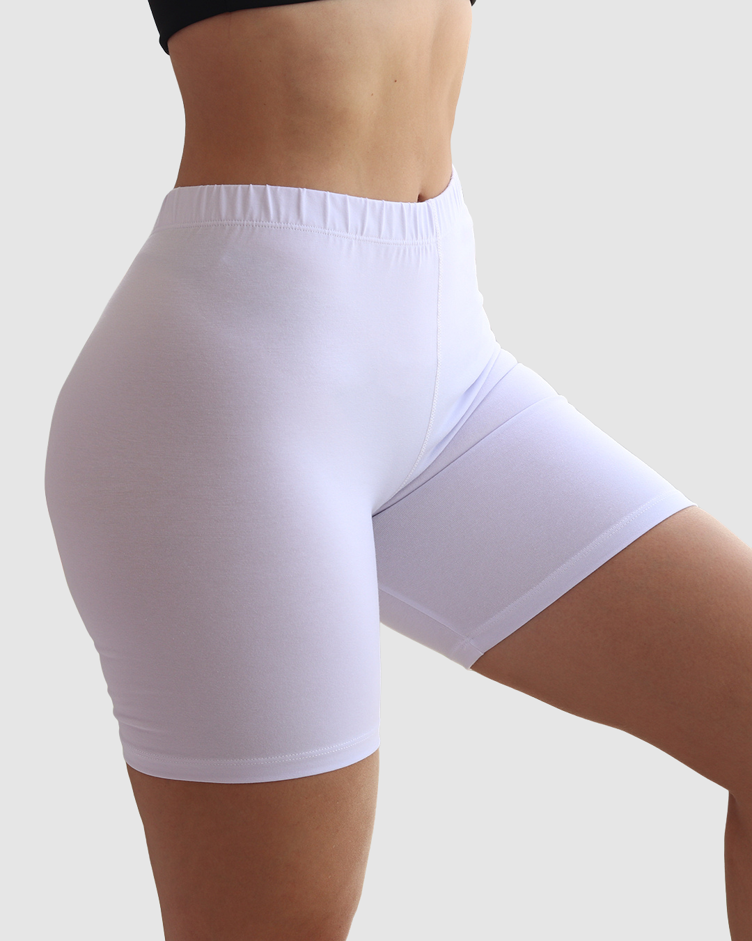 Short Bicicletero Resorte Dama Tela Algodón