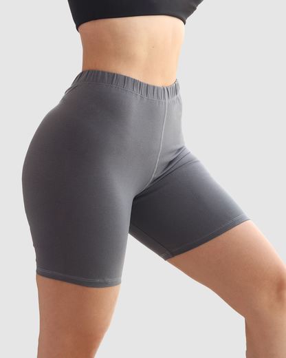 Short Bicicletero Resorte Dama Tela Algodón