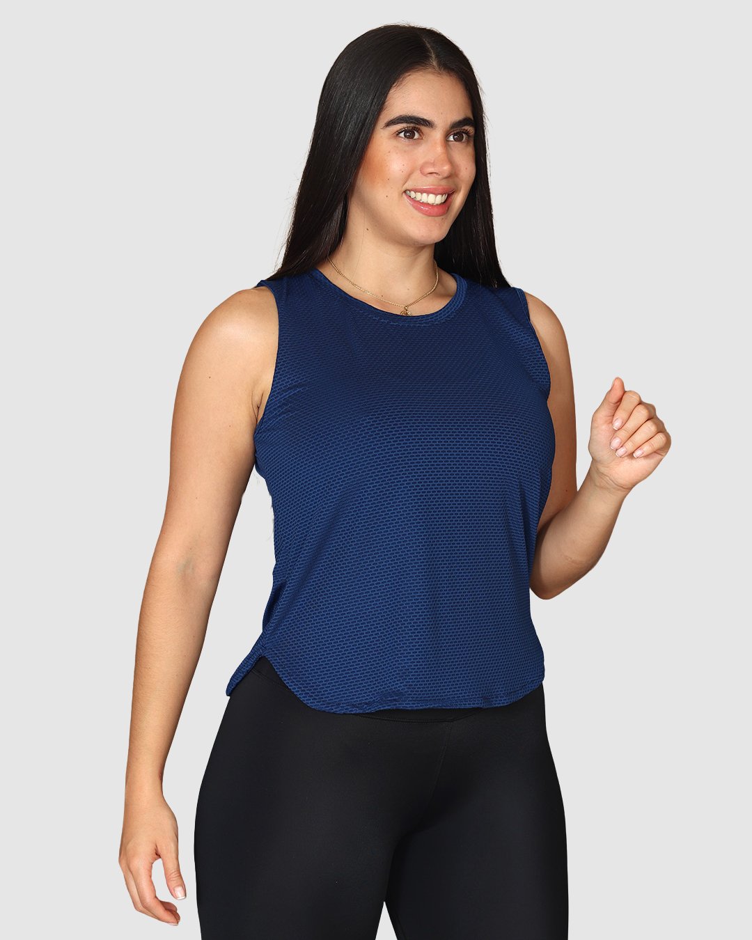 Blusa Manga Sisa Para Mujer Malla Deportiva