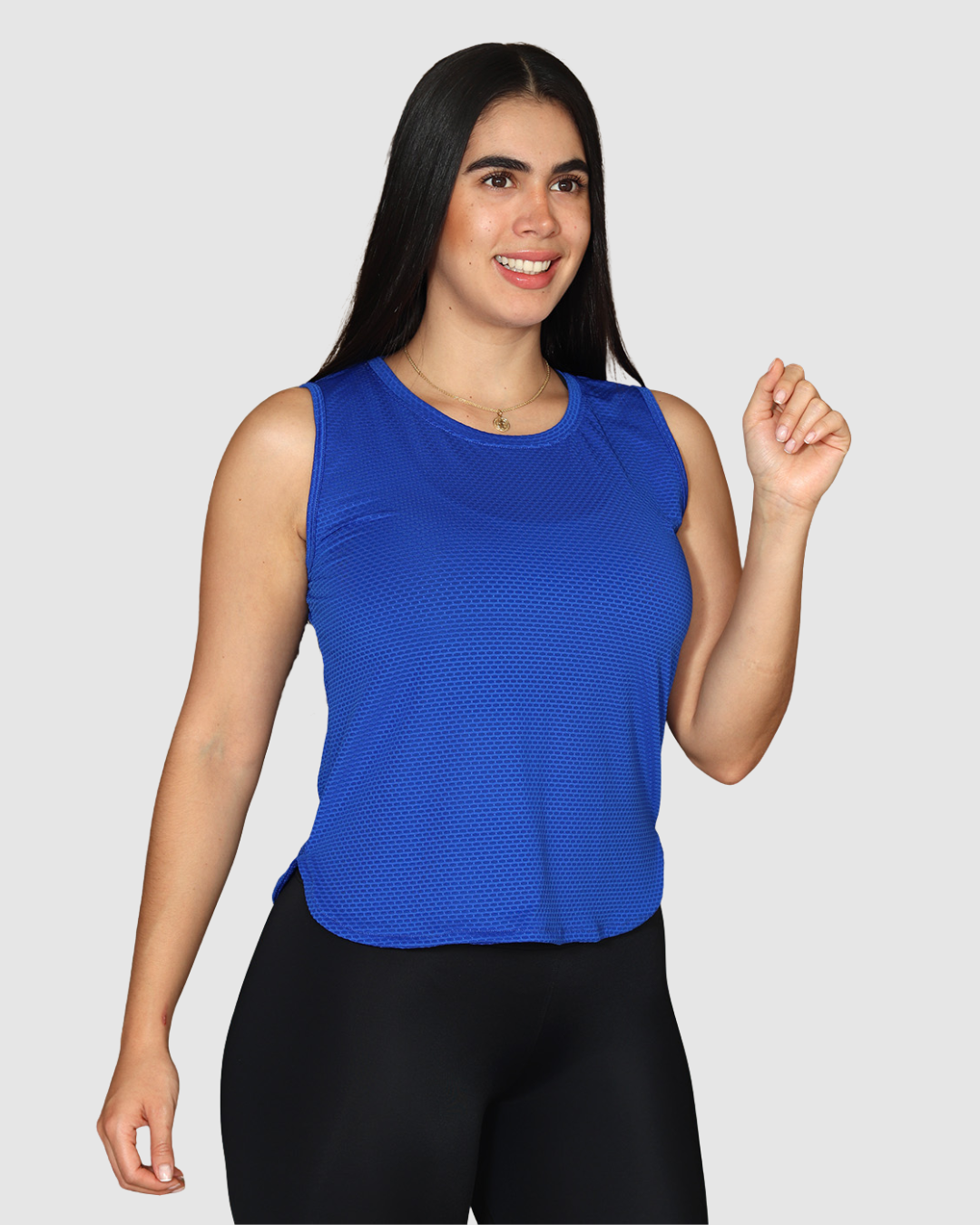 Blusa Manga Sisa Para Mujer Malla Deportiva