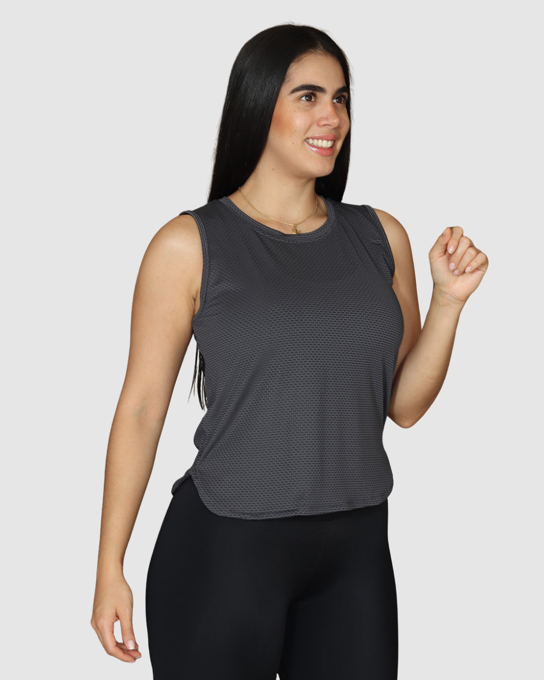 Blusa Manga Sisa Para Mujer Malla Deportiva
