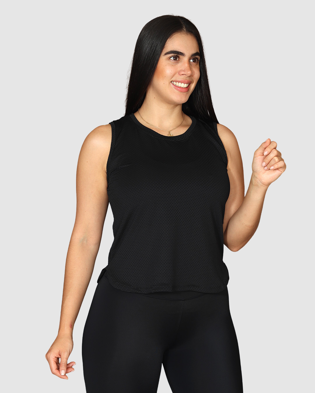 Blusa Manga Sisa Para Mujer Malla Deportiva