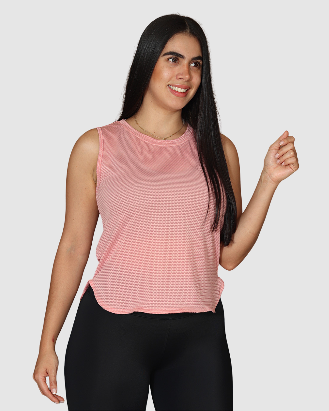 Blusa Manga Sisa Para Mujer Malla Deportiva