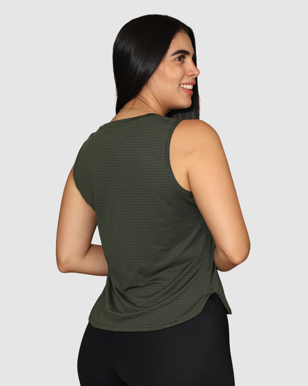 Blusa Manga Sisa Para Mujer Malla Deportiva