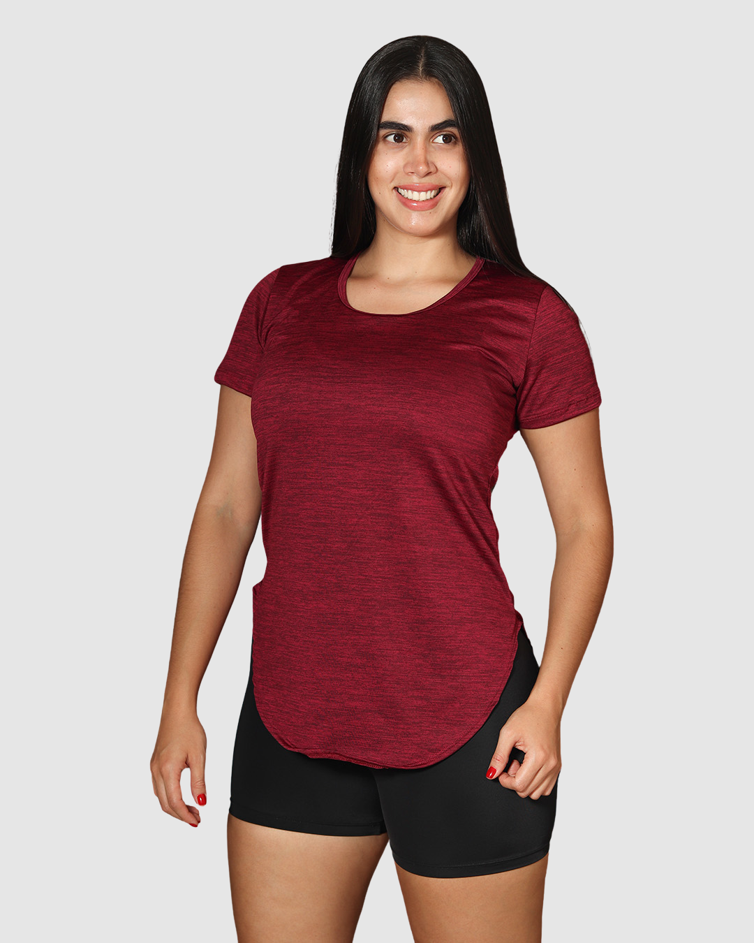 Blusa Jasped Cuello Rendondo Deportiva