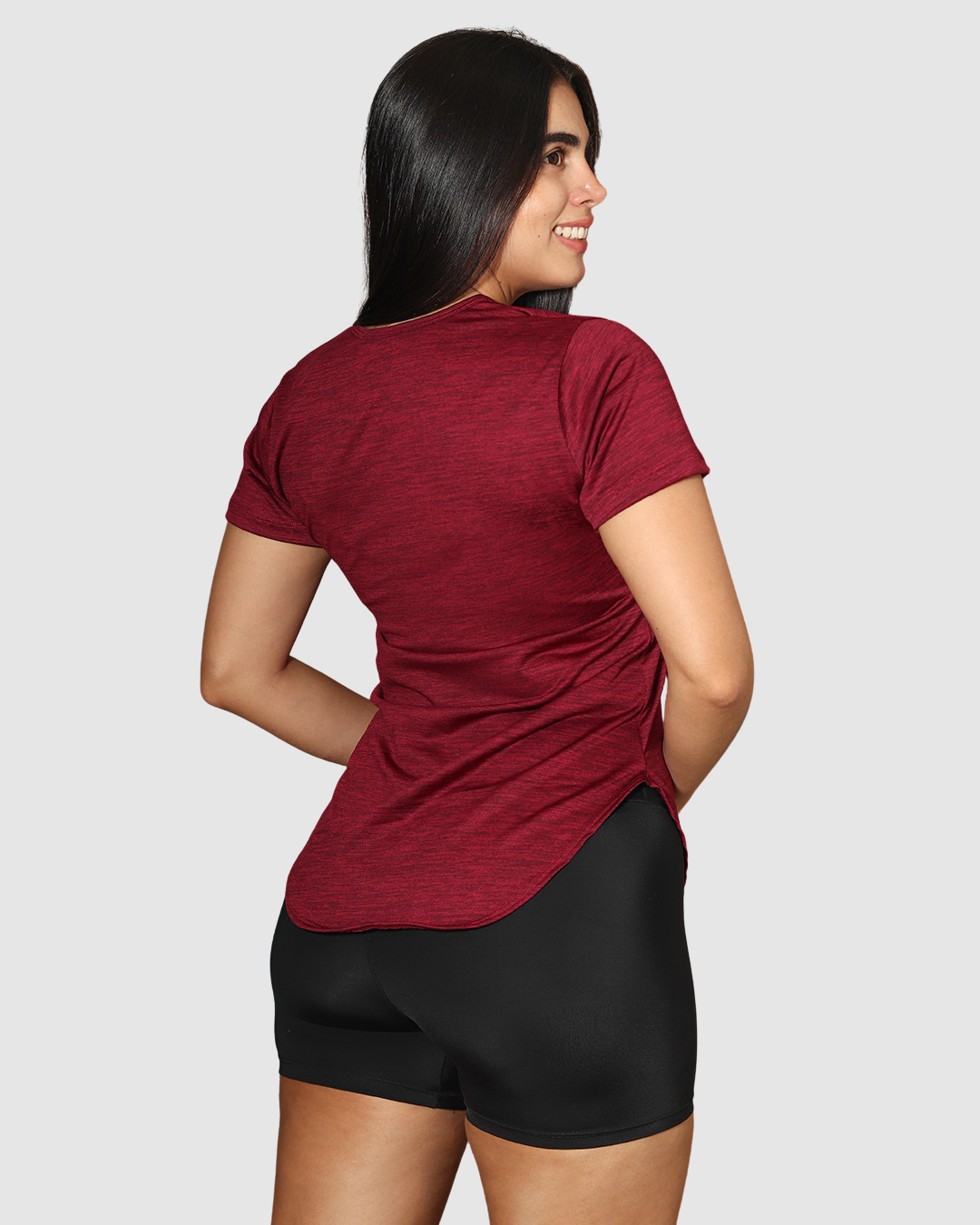 Blusa Jasped Cuello Rendondo Deportiva