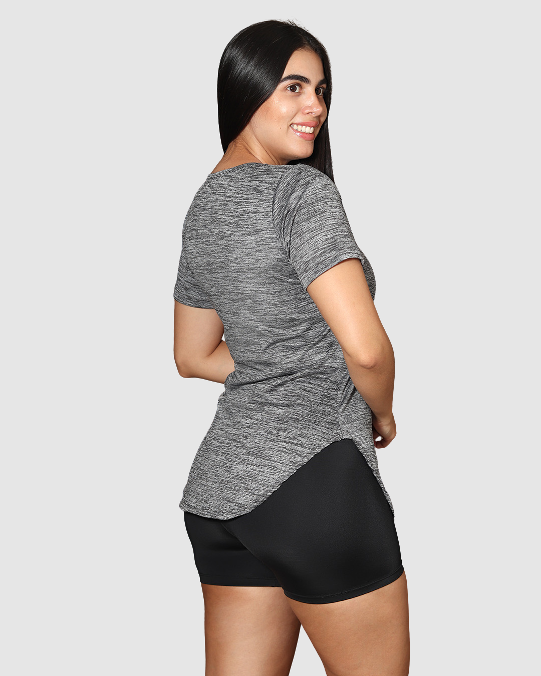 Blusa Jasped Cuello Rendondo Deportiva