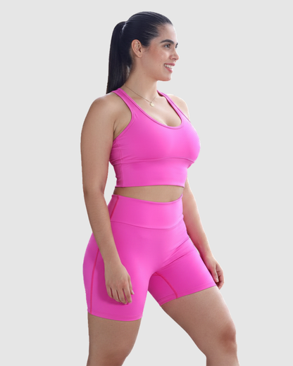 Short Deportivo Corte v en Cola Mujer