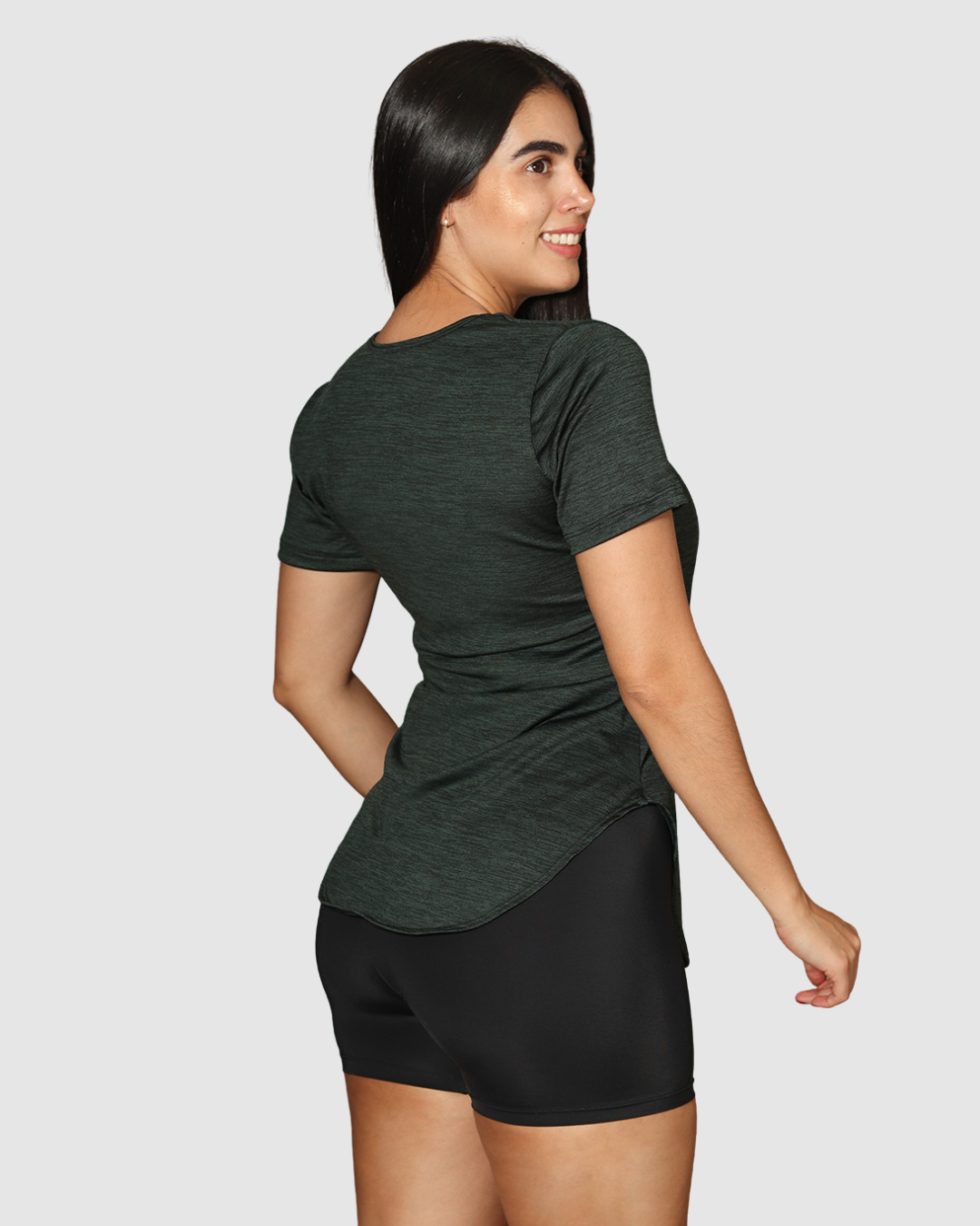 Blusa Jasped Cuello Rendondo Deportiva