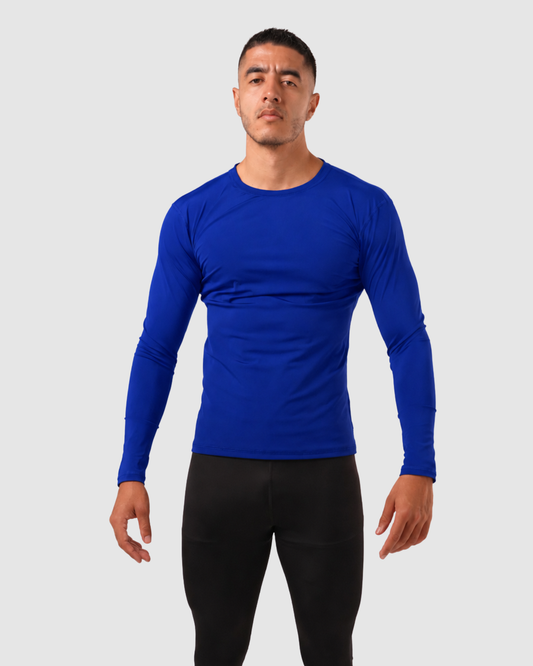 Buso Manga Larga Compresión Lycra Para Hombre