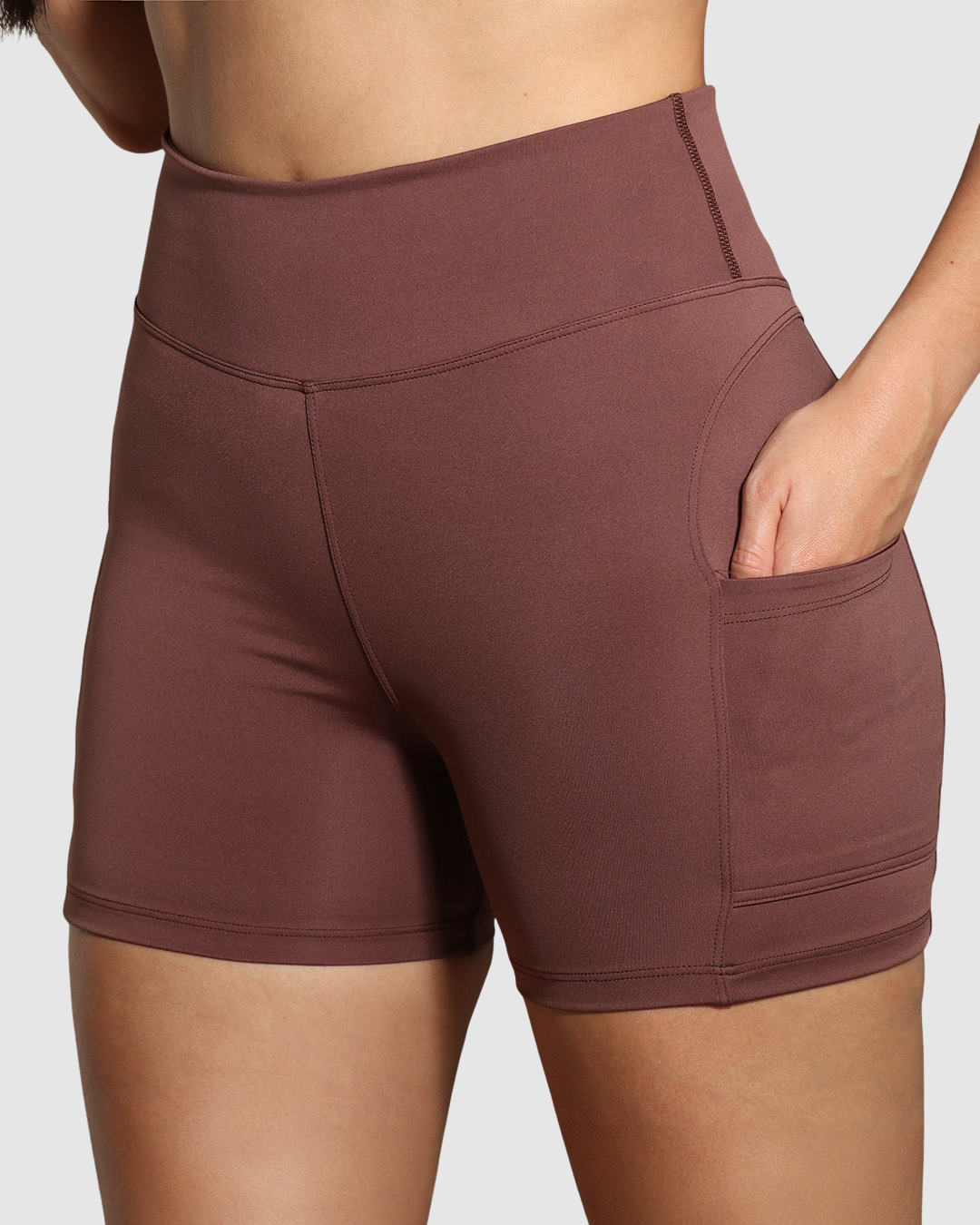 Short Deportivo Dama Bolsillos Laterales