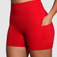 Short Deportivo Dama Bolsillos Laterales
