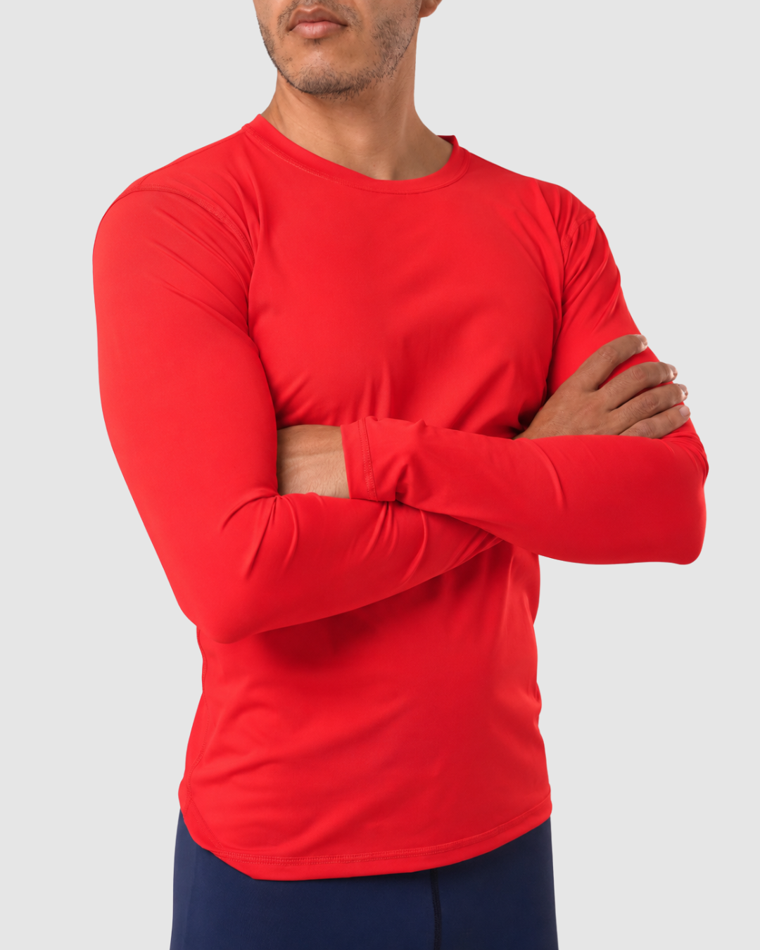 Buso Manga Larga Compresión Lycra Para Hombre