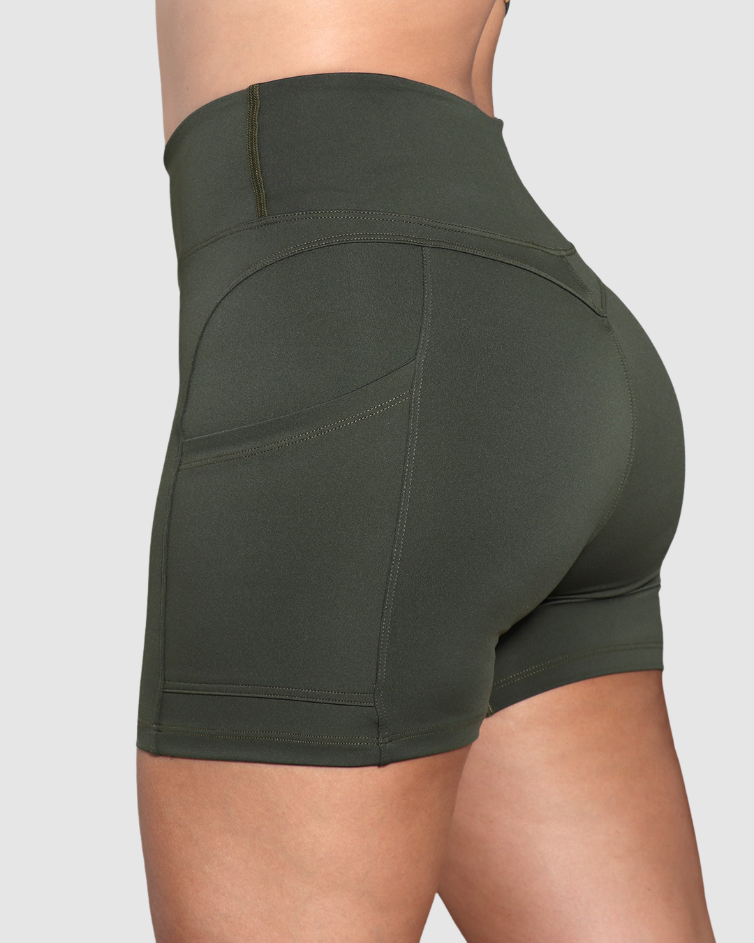 Short Deportivo Dama Bolsillos Laterales