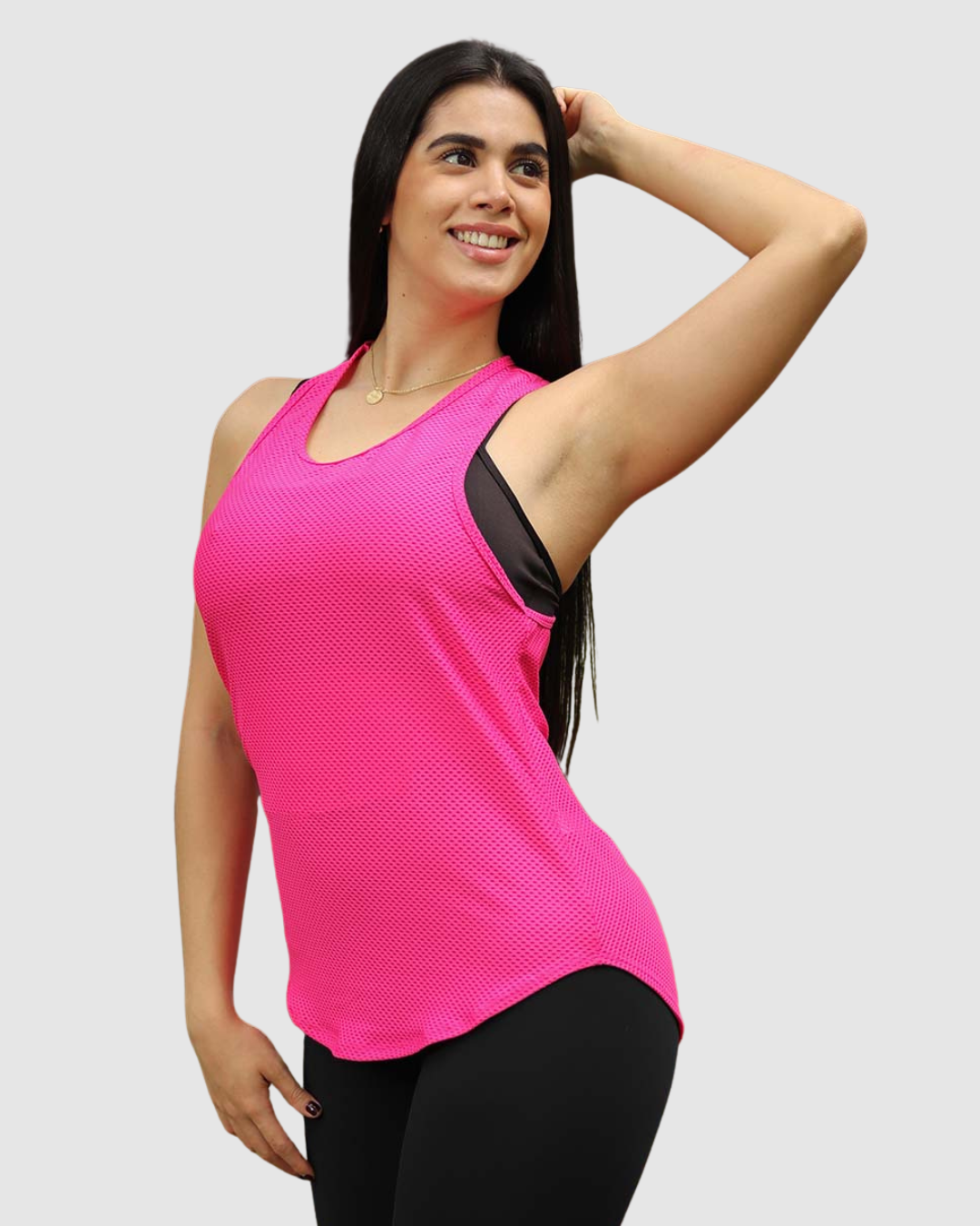 Blusa Esqueleto Malla Cola de Pato