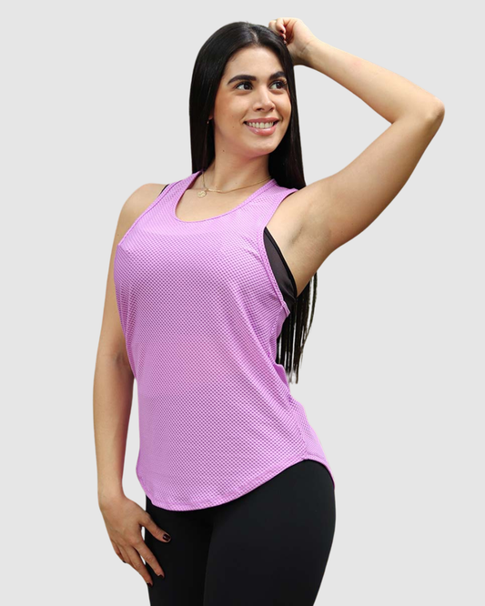 Blusa Esqueleto Malla Cola de Pato