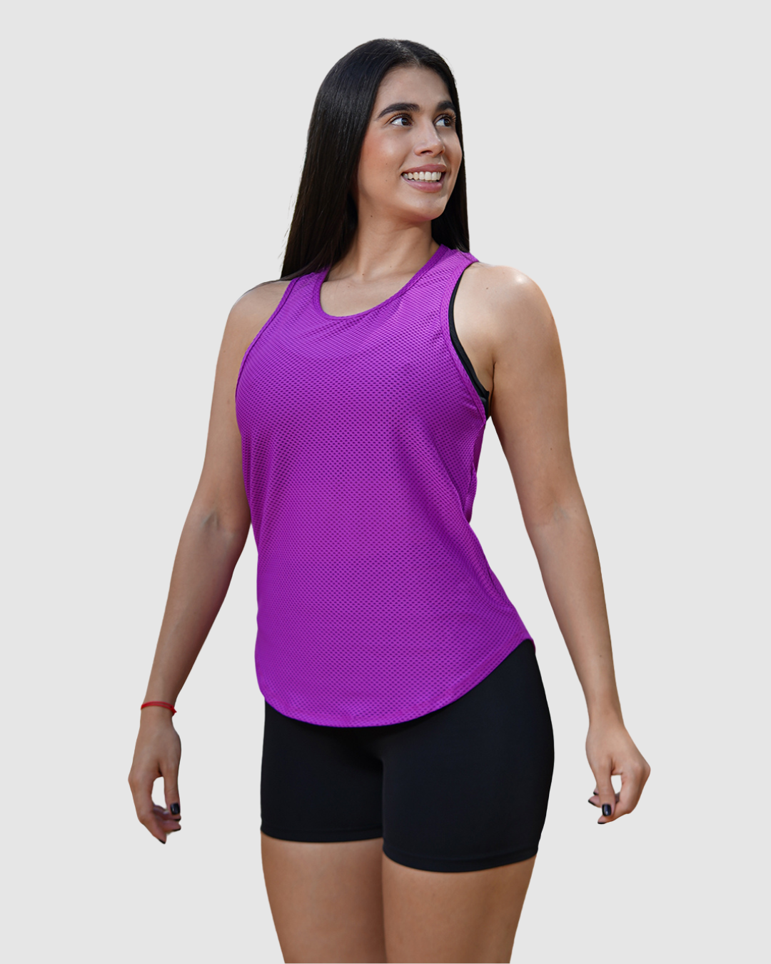 Blusa Esqueleto Malla Cola de Pato