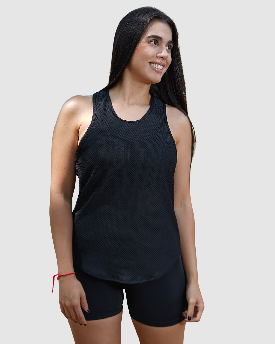 Blusa Esqueleto Malla Cola de Pato