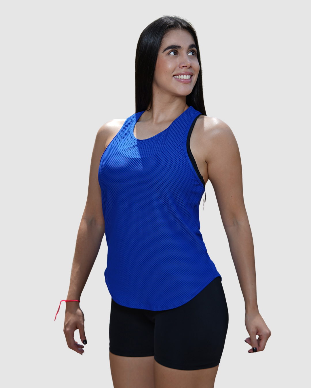 Blusa Esqueleto Malla Cola de Pato