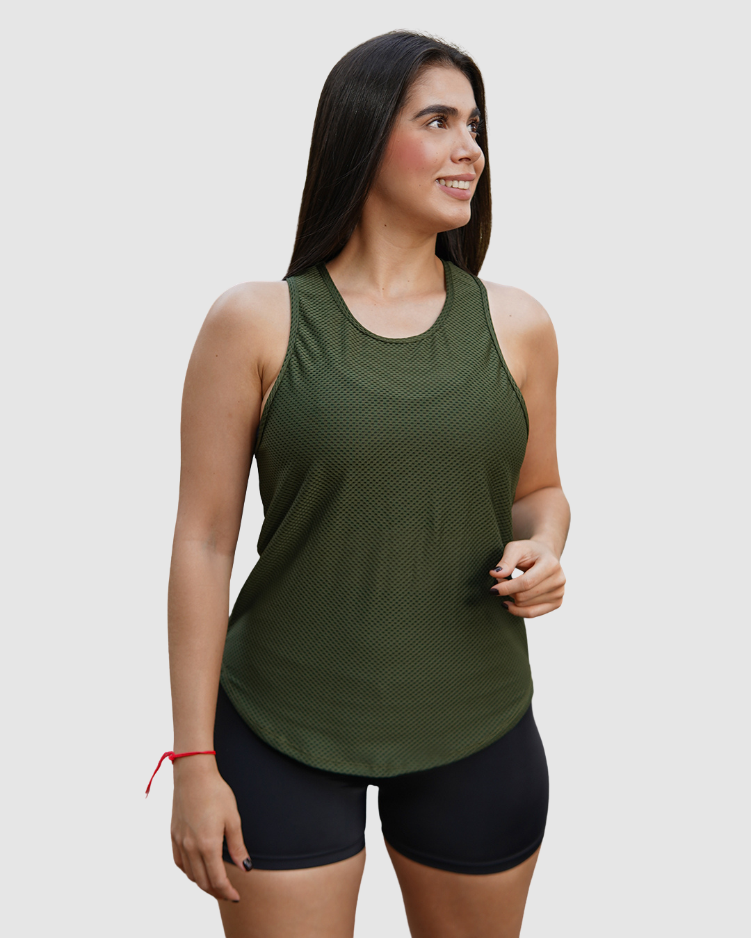 Blusa Esqueleto Malla Cola de Pato