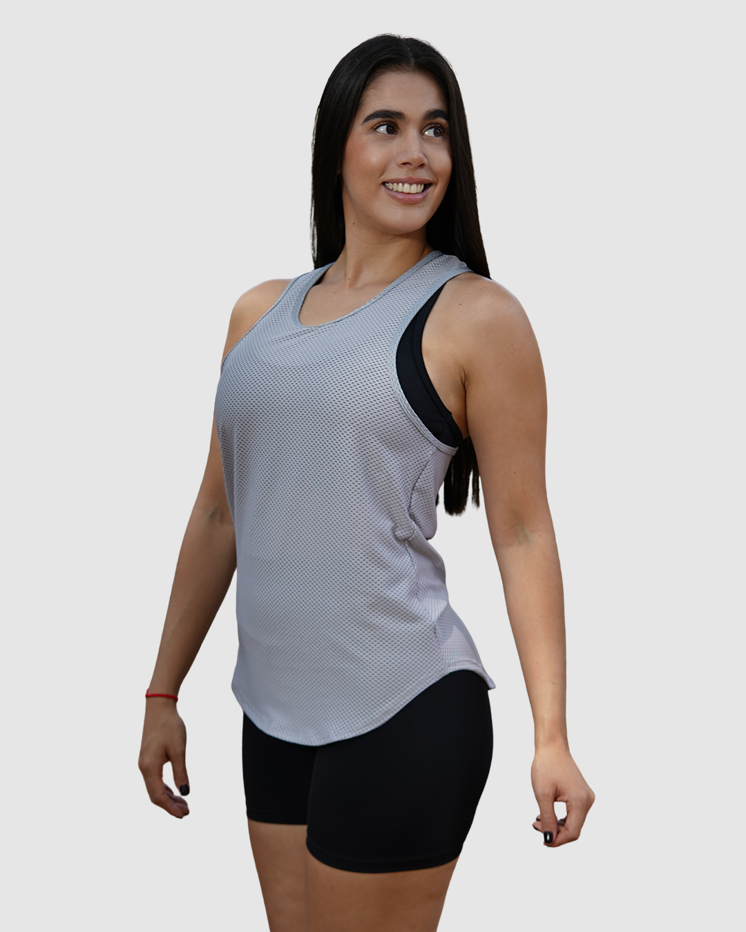Blusa Esqueleto Malla Cola de Pato