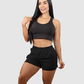 Pantaloneta Doble Short Running Bolsillos Licrada